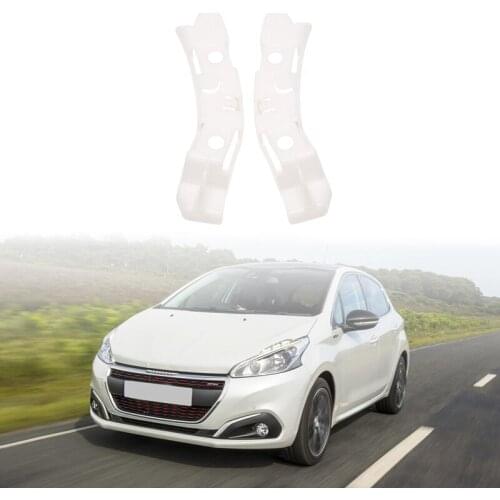 1607398380 Front Left Right Bumper Side Spacer Bracket Support for PEUGEOT 208 2012-2015