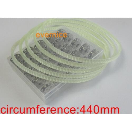 25 BOBBINS + 5 BELT for SINGER FEATHERWEIGHT SEWING MACHINE 221 222 301