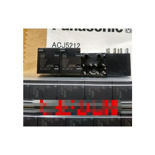 5pcs new relay ACJ5112 ACJ5212 12V DIP10