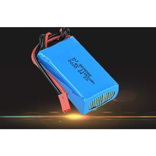 7.4V 1100mAh Lipo Battery RC Drone Wltoys A949 A959 A969 Battery 353 RC Quadcopter Spare Part Battery Accessory