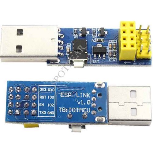 ESP-CH340C ESP8266 Downloader Programmer Programming Module for WiFi Wireless Transceiver Module ESP-01 ESP-01S