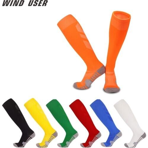 Football Socks Over Knee Stocking Running for Soccer Men Women Knee Legging Sports Socks