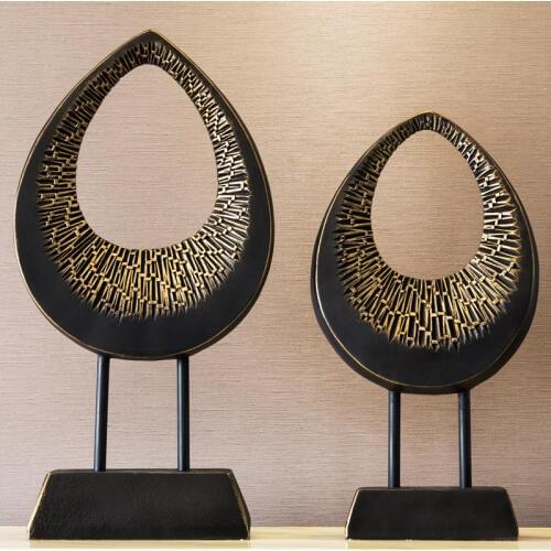 Creative resin The drop Design statue Wine cabinet home decor crafts room decoration objects parlor vintage art figurines gifts