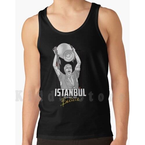 Tank Tops Vest 100% Cotton Football Soccer Ynwa England Anfield Salah League Jurgen Klopp Klopp Football Club