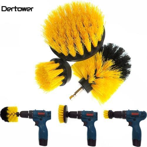 Power Scrubber Brush Drill Brush Clean for Bathroom Surfaces Tub Shower Tile Grout Cordless Power Scrub Cleaning Kit