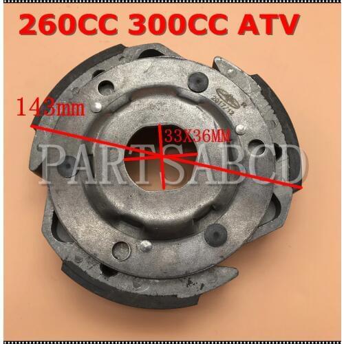 143mm Clutch shoe Clutch Carrier MAJESTY 250CC 260CC 300CC YP250 JL250 LH300 Buyang Feishen Gsmoon Linhai Scooter ATV Quad Parts