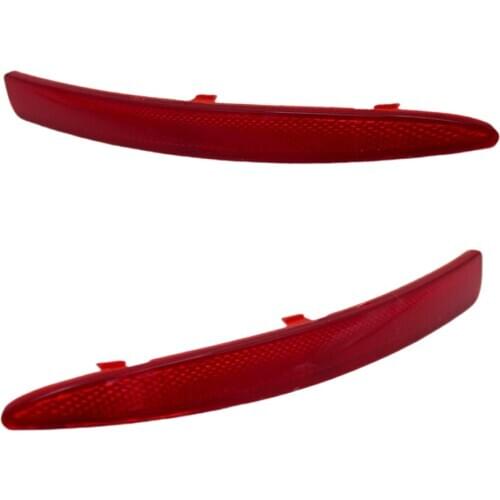 1Z0945105A 743363 Red ABS Left & Right Rear Bumper Reflector Parts 743364
