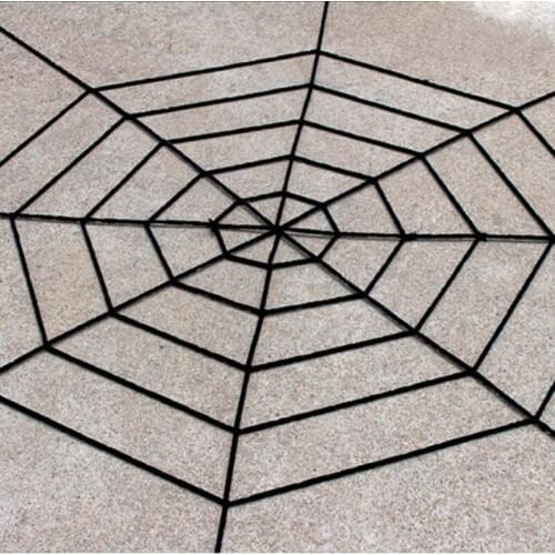 New Arrival 1Pcs/lot 3M 3.2M 3.6M Gothic Spooky Plush Spider Web Net Halloween Haunted House Bar Decoration Party Supplies