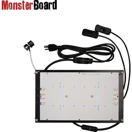 Pre-assemble 120w v4 plus lm301h with cree xpe2 UV IR switch grow light for Agricultural Greenhouses geeklight maggie