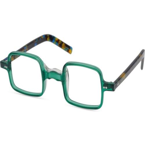 Progressive Multi-focal Lens Acetate Square Glasses Frame Vintage Women Optical Eyewear See Near Far Reading Eyeglasses Men