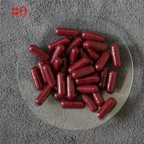 0# 3000pcs 0 Size High Quality Refillable Hard Gelatin Capsules, DIY Empty Hollow Gelatin Capsules ,Joined or Separated Capsules