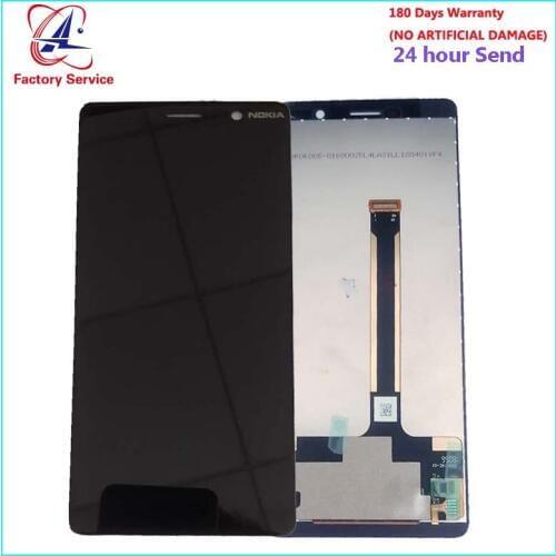 6.0 inch For nokia 7 plus LCD Display +Touch Screen Digitizer Assembly Replacement For NOKIA 7 PLUS Android 8.0