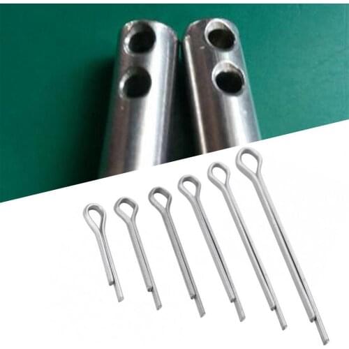 150Pcs Cotter Pins R-shaped Impact-resistant Stainless Steel Portable Split Cotter Pins for Car Garage Fasteners Pins Tools Part