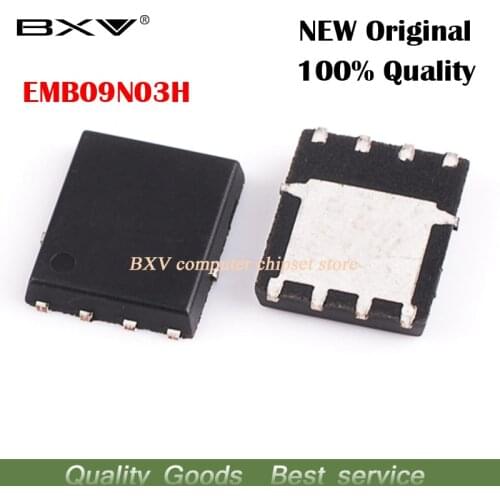 5pcs EMB09N03H EMB09N03 B09N03 5mm*6mm MOSFET QFN-8 new original Free shipping