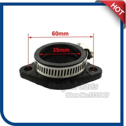Carb Flange Manifold Intake Adapter For Mikuni 26mm 27mm 28mm Carburetor