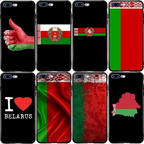 Cover Case for Samsung Note 8 9 10 S6 S7 S8 S9 S10E S11 S20 Ultra Lite Plus Edge Pro Lite Retro Belarus Belarusian Flag