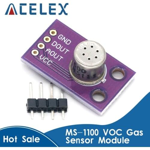 CJMCU-1100 MS1100 MS-1100 VOC Gas Sensor Module Formaldehyde Benzene Concentration Gas Induction 100mA Breakout for Arduino