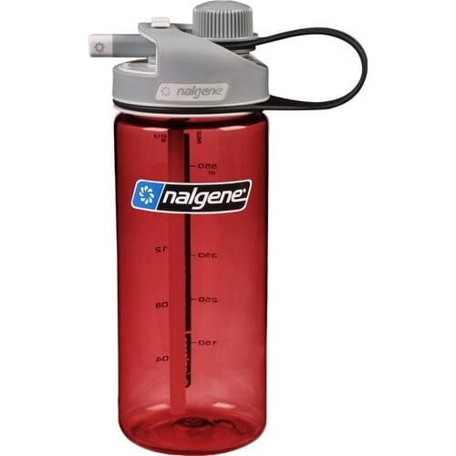 Nalgene Multidrink, Red /gray Cap Tritan Drinker