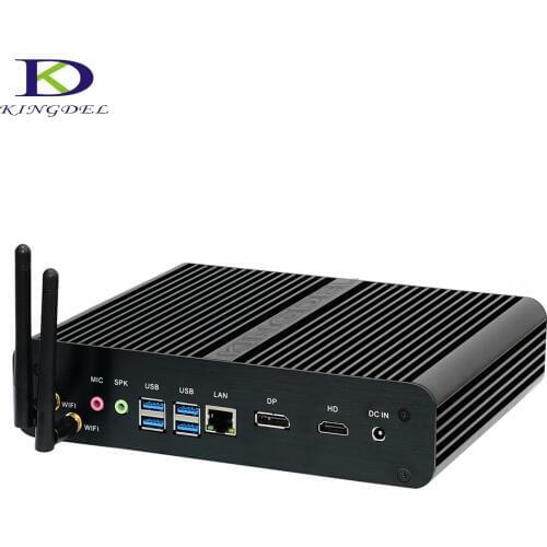 Newest 7th Gen Intel Core i7 7500U Kaby Lake Mini PC Windows 10 Max 3.5GHz Intel HD Graphics 620 Micro PC 4K HTPC Linux