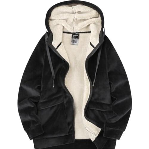 Men 2021 New Zipper Casual Fashion Hoodies Cotton Winter Jacket Men Autumn Fleece Warm Outerwear Coats Plus Size Jacket Men 8XL