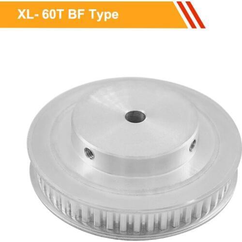 XL 60T Timing Belt Pulley 11mm Belt Width XL Type Toothed Pulley Wheel 8/10/12/14/15/19/20/25mm Bore Transmission Pulley