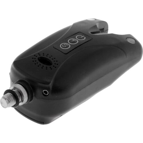 Blue LED Electronic Fish Bite Indicator Fishing Rod Alarm Sound And Light Alarm