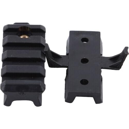 Tactical Airsoft Helmet Accessory Fast Plastic Scope Alignment Mount Set For FAST Style Helmet Rail Adapter