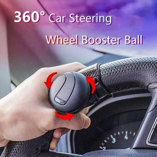 Universal 360° Car Steering Wheel Booster Knob Wheel Steering Booster Reversing Effort-saving Assist Ball Car Accessories