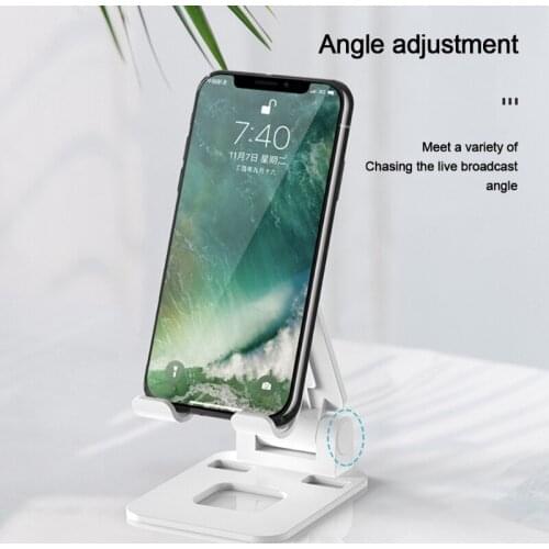 Stable and Non Slip Desktop Phone Holder Cradle Dock Tablet Stand for Desk Table