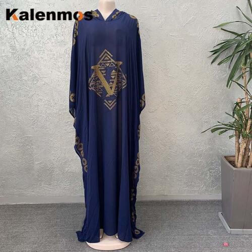 KALENMOS Turkey Muslim Abaya Dress Women Hooded Modest Islamic Moroccan Kaftan Africa Chiffon Pakistani Abayas Evening Vestidos