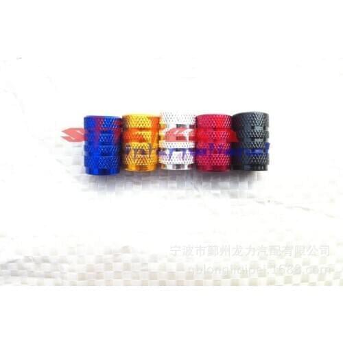 By DHL or Fedex 2000pcs Universal Aluminum Car Truck Motocycle Bike Tyre American Air Valve Caps Car Wheel Styling hot sale