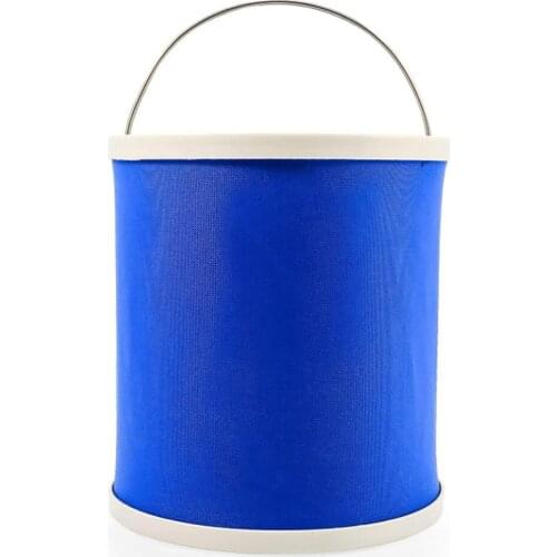3Gallon Collapsible Bucket Folding Bucket Water Container Car Washing Travel