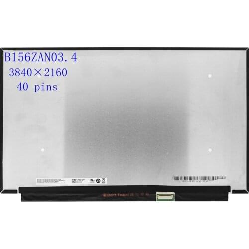 For DELL 0XWHYC AUO34EB 3840*2160 edp 40PIN 15.6"UHD IPS LCD screen 4K B156ZAN03.4