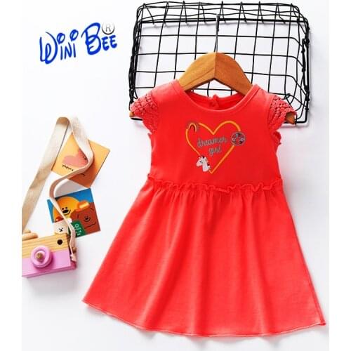 Baby Girl Clothes 0 to 3 Months Summer Dress 2021 Cotton Lace Dress with Frill Robe Princess Bebe Clothes for Newborn 0-24Months