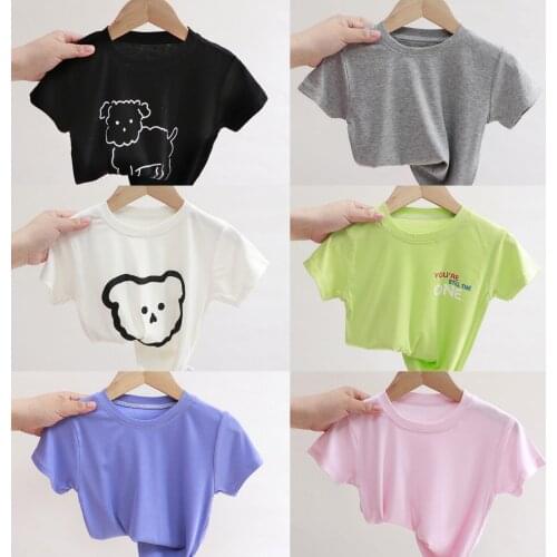 Summer Baby Clothing Cotton Tee Shirts Infant Baby Boy Girl Clothes Tops T-shirts For Shortsleeved Kids Costume Sale