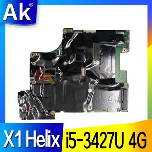 For Thinkpad X1 Helix i5-3427U 4G Notebook Motherboard FRU: 04X0357 100% test ok