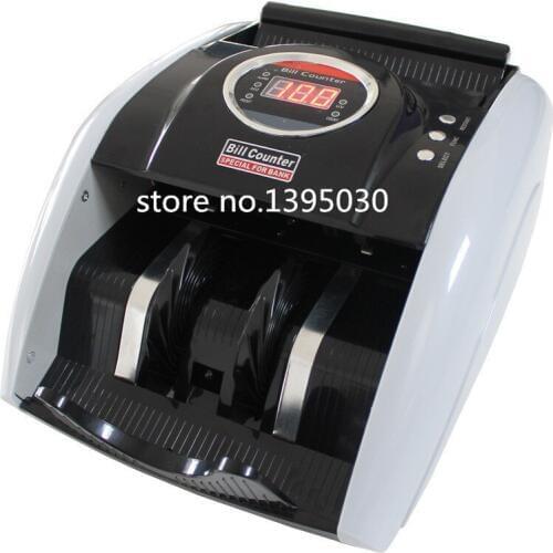 110V / 220V Money Counter Suitable for EURO US DOLLAR etc. Multi-Currency Compatible Bill Counter Cash Counting Machine 1pc