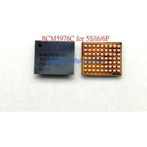 10pcs/lot Original new U2401 U12 for Iphone 5/5C/5S 6/6+/6plus crystal silver touch ic BCM5976 BCM5976C1KUB