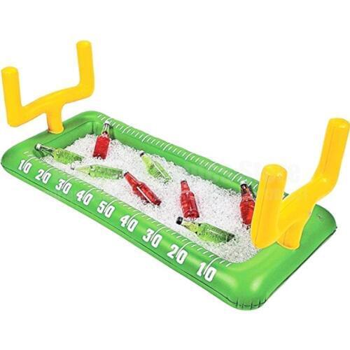 130*70*15cm Antlers Inflatable Floating Buffet Swimming Pool Float Boat Drifting Pong Floats Beverage Cooler Raft