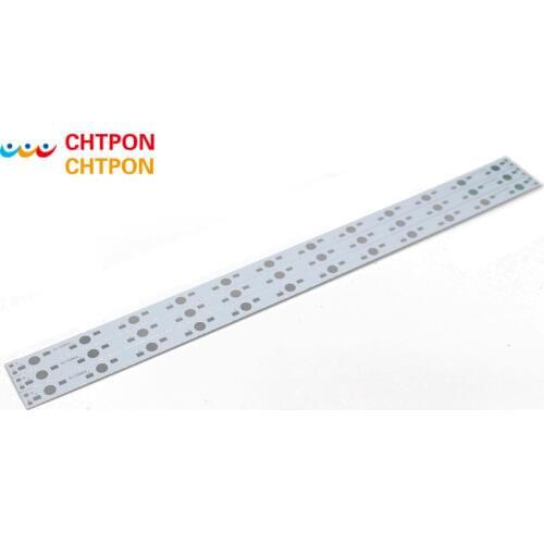 30CM x 1CM Aluminium PCB Circuit Board for 12 x 1w,3w,5w LED in Series 10PCS
