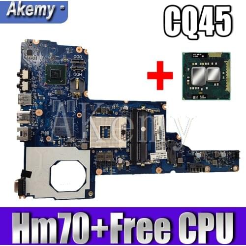 Free CPU laptop Motherboard For HP 450 250 1000 2000 HM70 Mainboard 685768-001 685768-601 6050A2493101-MB-A02