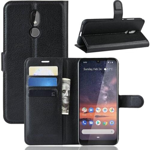For Nokia 3.2 Wallet Phone Case for Nokia 3.2 6.26 for Nokia 4.2 TA-1157 Flip Leather Cover Case Capa Etui Coque Fundas