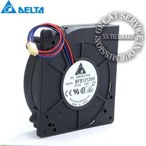 Delta Original BFB1212VH 12032 12V 1.88A 12CM 120mm turbo centrifugal blower cooling fan for 120*120*32mm
