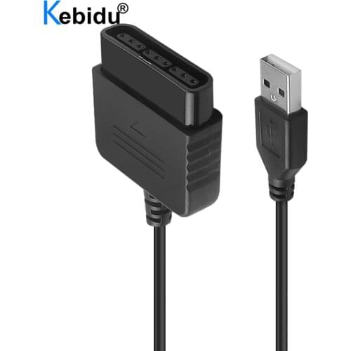 Kebidu P2 to P3 Adapter Cable Adapter Converter USB GamePad Games Controller Converter Without Driver For PS3 PS2