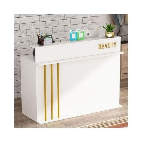 Cashier counter small counter table clothing store convenience store shop bar counter supermarket reception desk