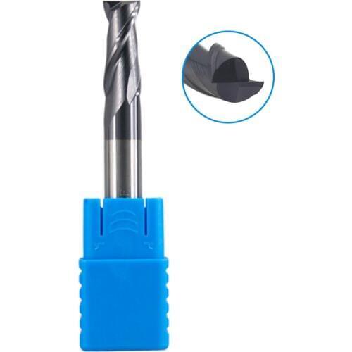 HRC50 2 Flute Face Mill 1mm-12mm 2mm 2.5mm 3mm 4mm 5mm 6mm Alloy Carbide Cutting Tool Tungsten Steel Milling Cutter End Mill