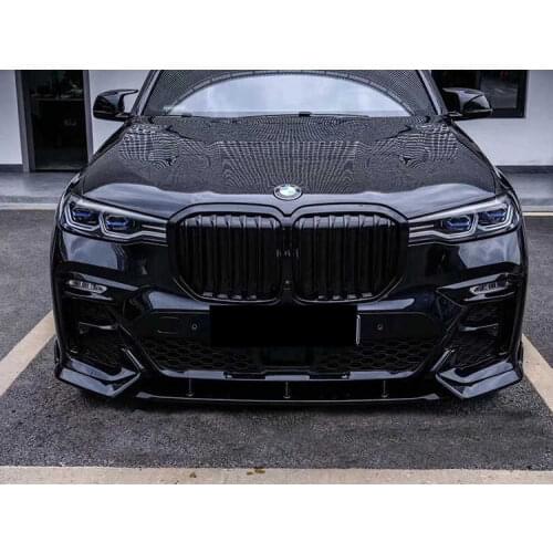 Suit For New the Bmw X7 Modified Black Warrior Small Surround Front Side Skirt Rear Lip Tail Middle Net Rearview