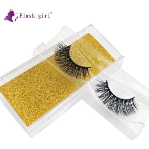 Hot Selling Flash Girl Mink Eyelashes Makeup Z-15 Natural Handmade Soft Volume 3D Eyelashes Fluffy Fake Eye Lashes Extension
