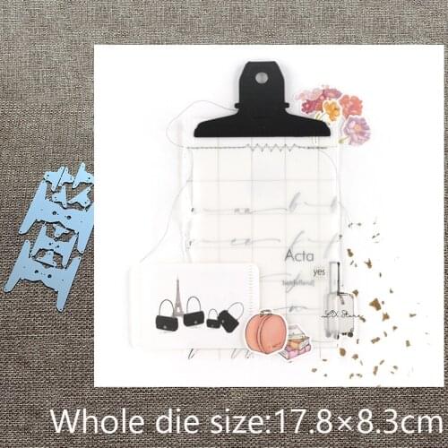 XLDesign Craft Metal Cutting Dies stencil mold clamp clips decoration scrapbook Album Paper Card Craft Embossing die cuts