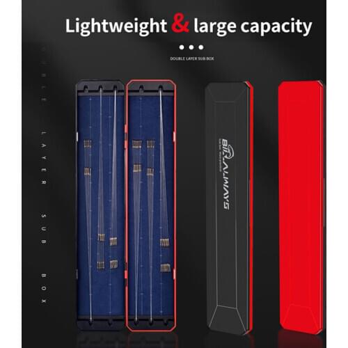 Multi-Function Long Fishing Line Organizing Box Carp Fishing Rigs Tackle Hair Rig Storage Stiff for Fishing Line Holder X422G